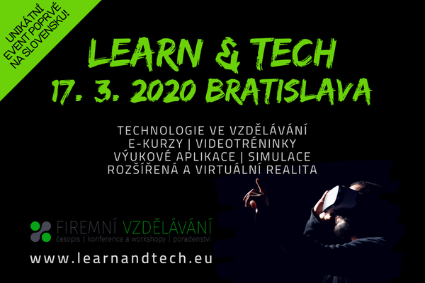 LEARN & TECH 2020 Bratislava LEARN & TECH 2020 Bratislava